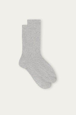 Intimissimi Kort Terrycloth Socks Grå | YDKGT13206